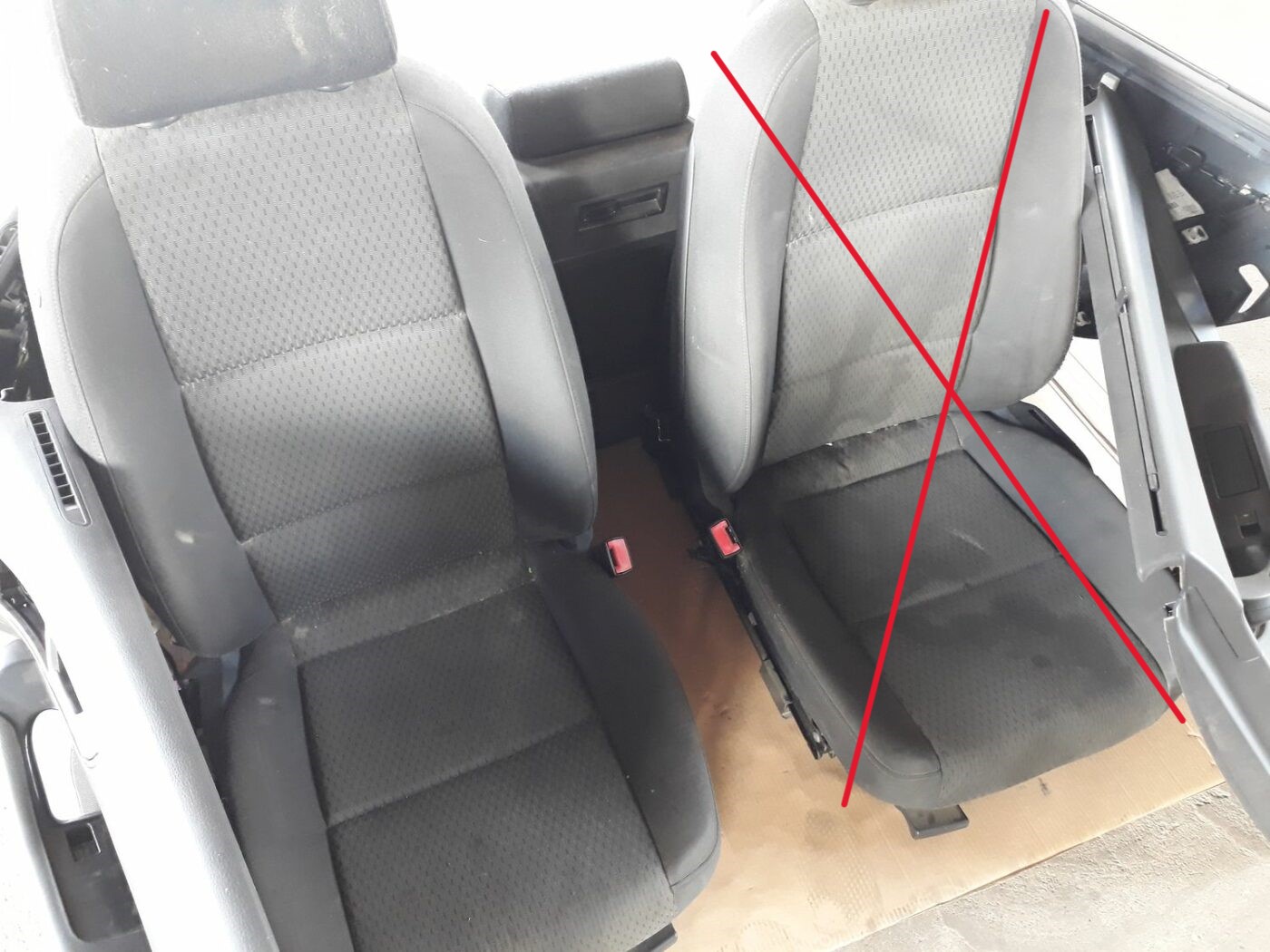 Sēdekļu komplekts priekš AUDI A6 AVANT 2006