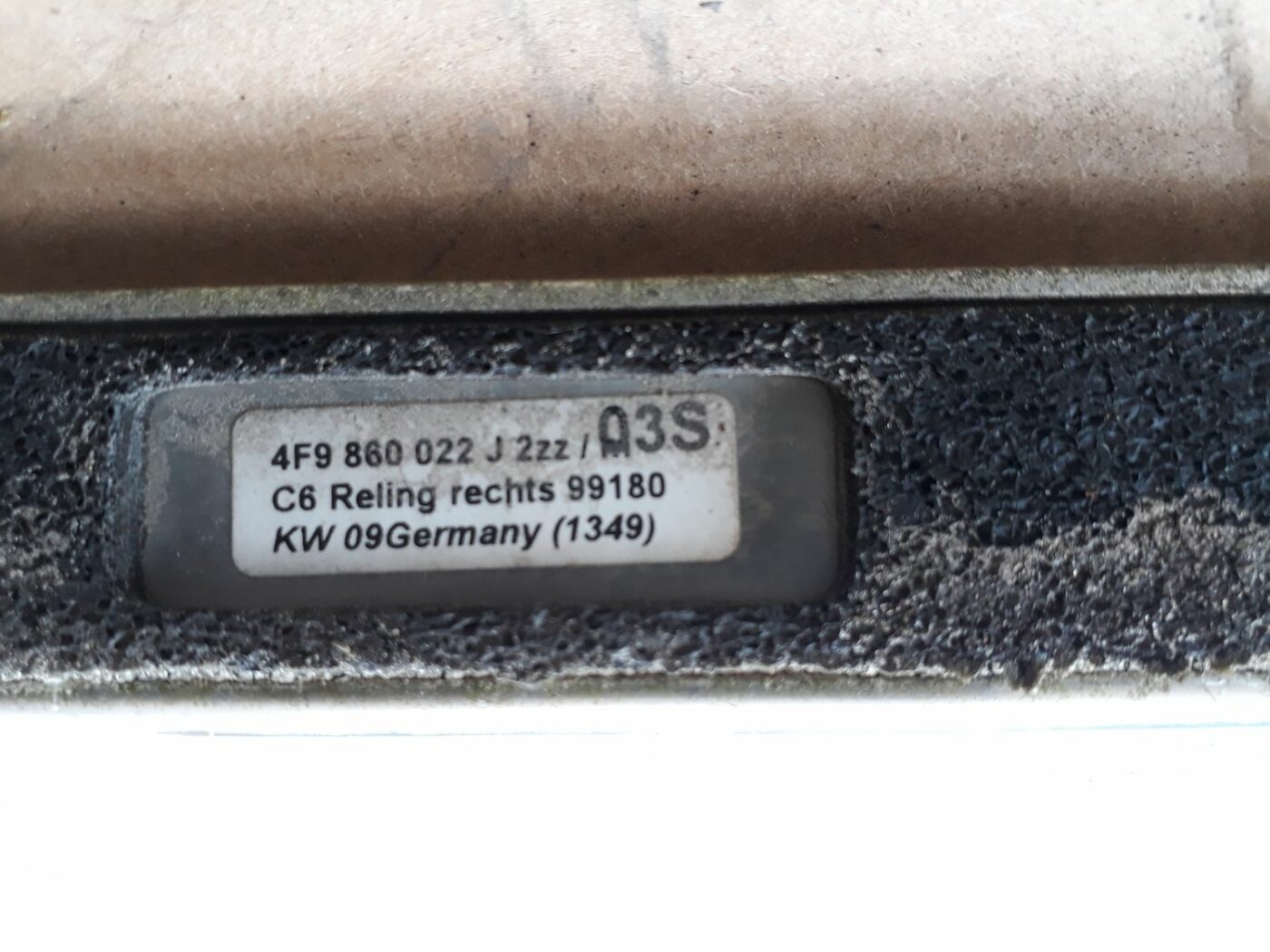 Jumta reliņi priekš AUDI A6 AVANT 2006 3 Jumta reliņi priekš AUDI A6 AVANT 2006