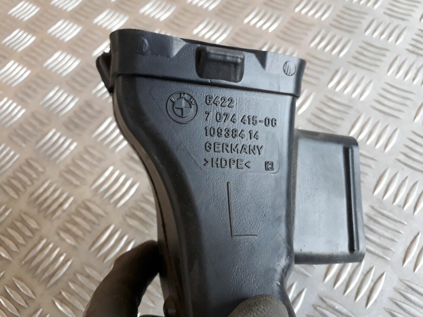 Salona gaisa vads priekš BMW 530D E61 2006 TOURING BLUE