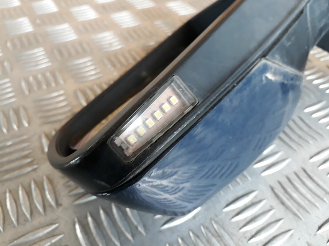 Ārējais spogulis, pa kreisi priekš BMW 530D E61 2006 TOURING BLUE