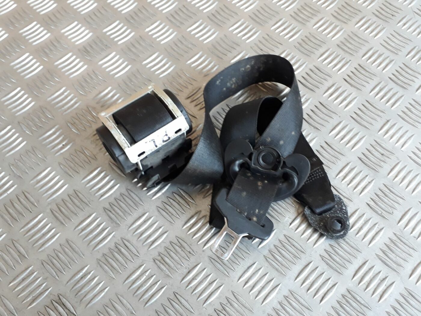 Priekšējā labā drošības josta priekš BMW 530D E61 2006 TOURING BLUE 1 Priekšējā labā drošības josta priekš BMW 530D E61 2006 TOURING BLUE