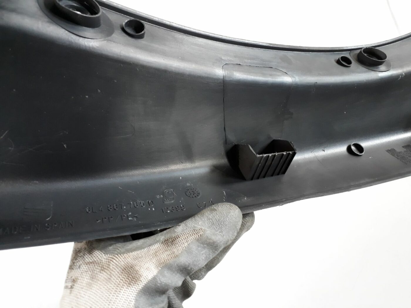 Sliekšņa aizmugurēja kreisa uzlika (salonā) priekš SEAT IBIZA 2005 6 Sliekšņa aizmugurēja kreisa uzlika (salonā) priekš SEAT IBIZA 2005