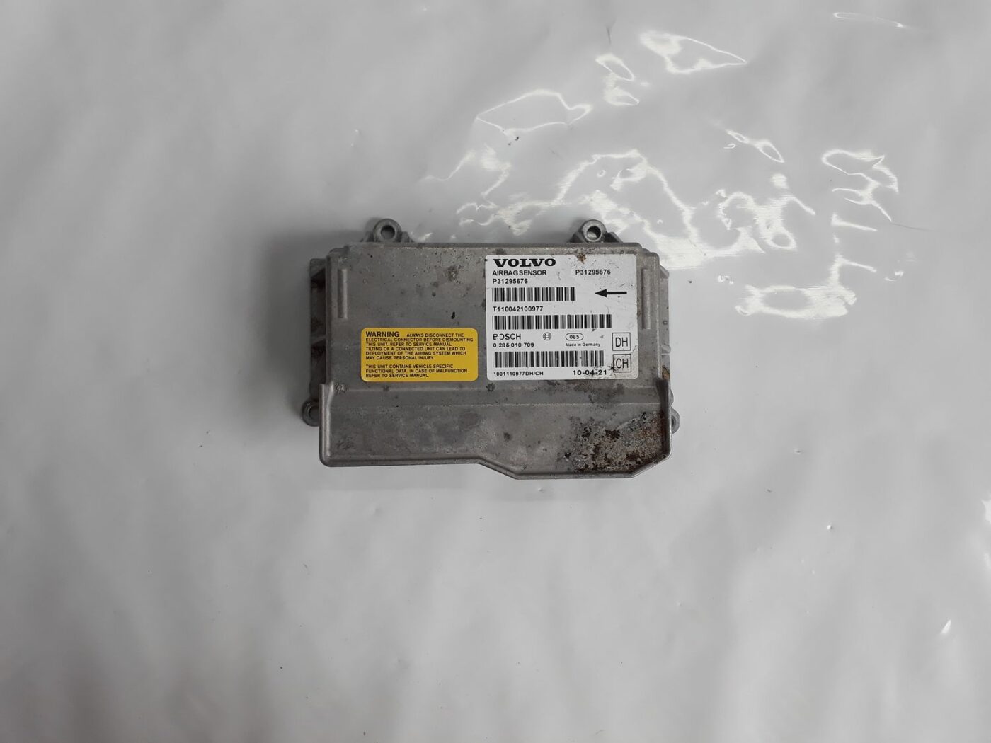 Drošības spilvena vadības bloks priekš VOLVO V70 2010