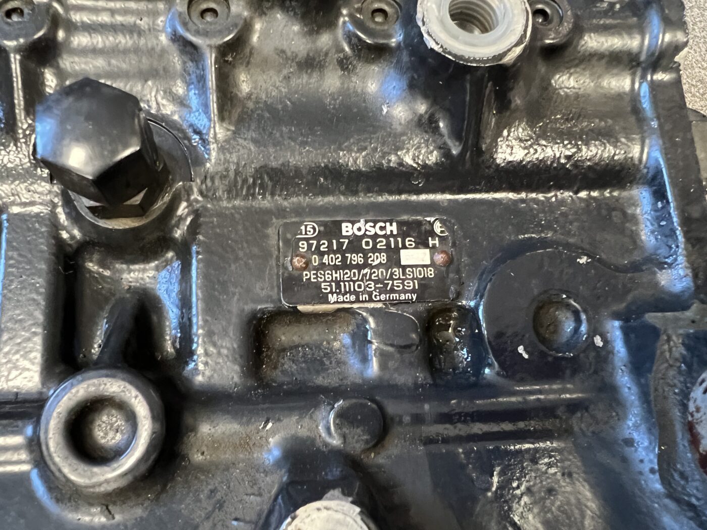 Augstspiediena degvielas sūknis priekš MAN TGA F2000 6 Augstspiediena degvielas sūknis priekš MAN TGA F2000