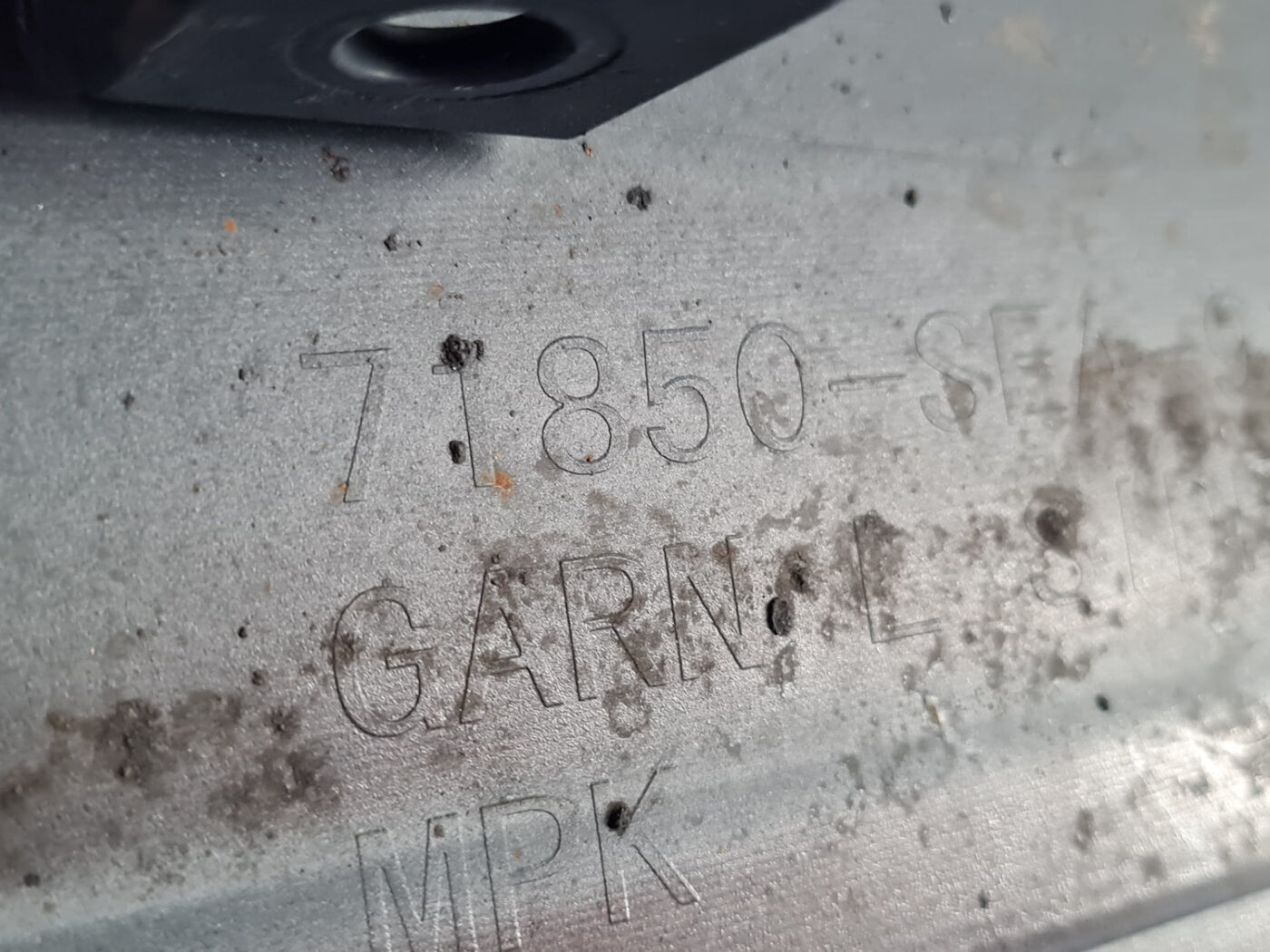 Ārēja sliekšņa kreisa uzlika priekš HONDA ACCORD 2008