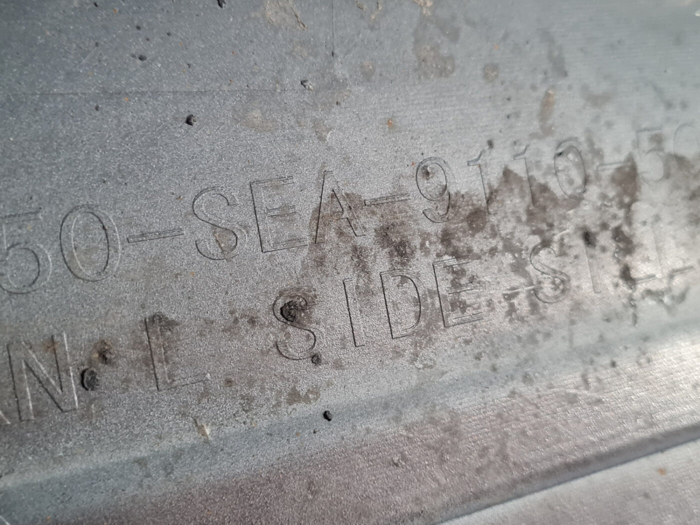 Ārēja sliekšņa kreisa uzlika priekš HONDA ACCORD 2008