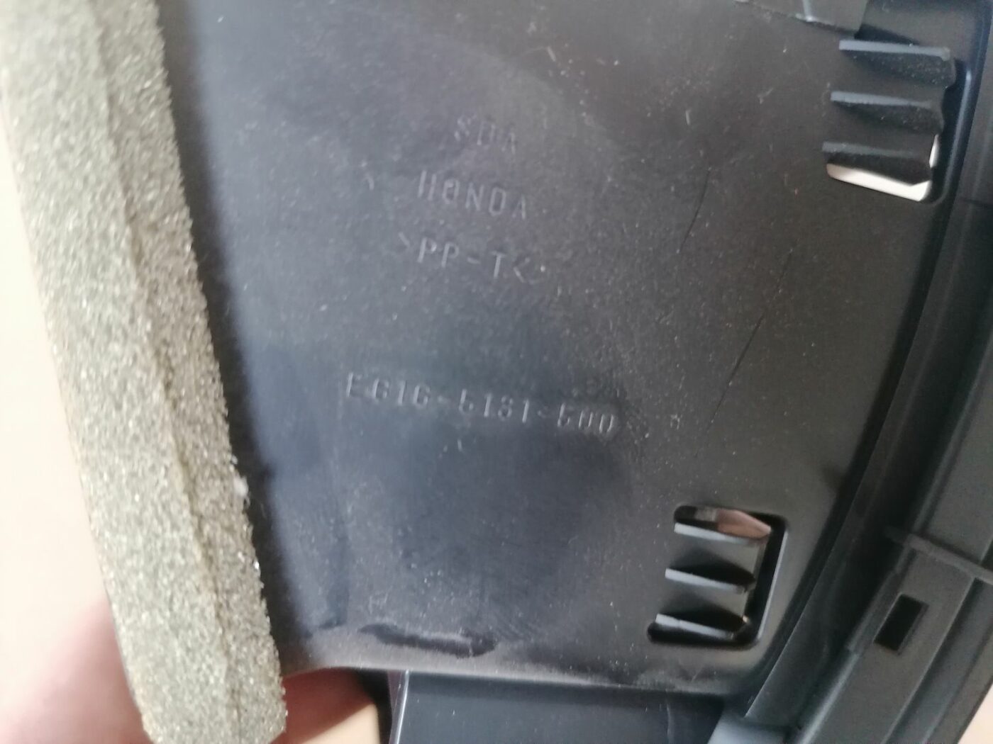 Mērinstrumentu paneļa gaisa vads, pa kreisi priekš HONDA ACCORD 2003 SILVER 3 Mērinstrumentu paneļa gaisa vads, pa kreisi priekš HONDA ACCORD 2003 SILVER