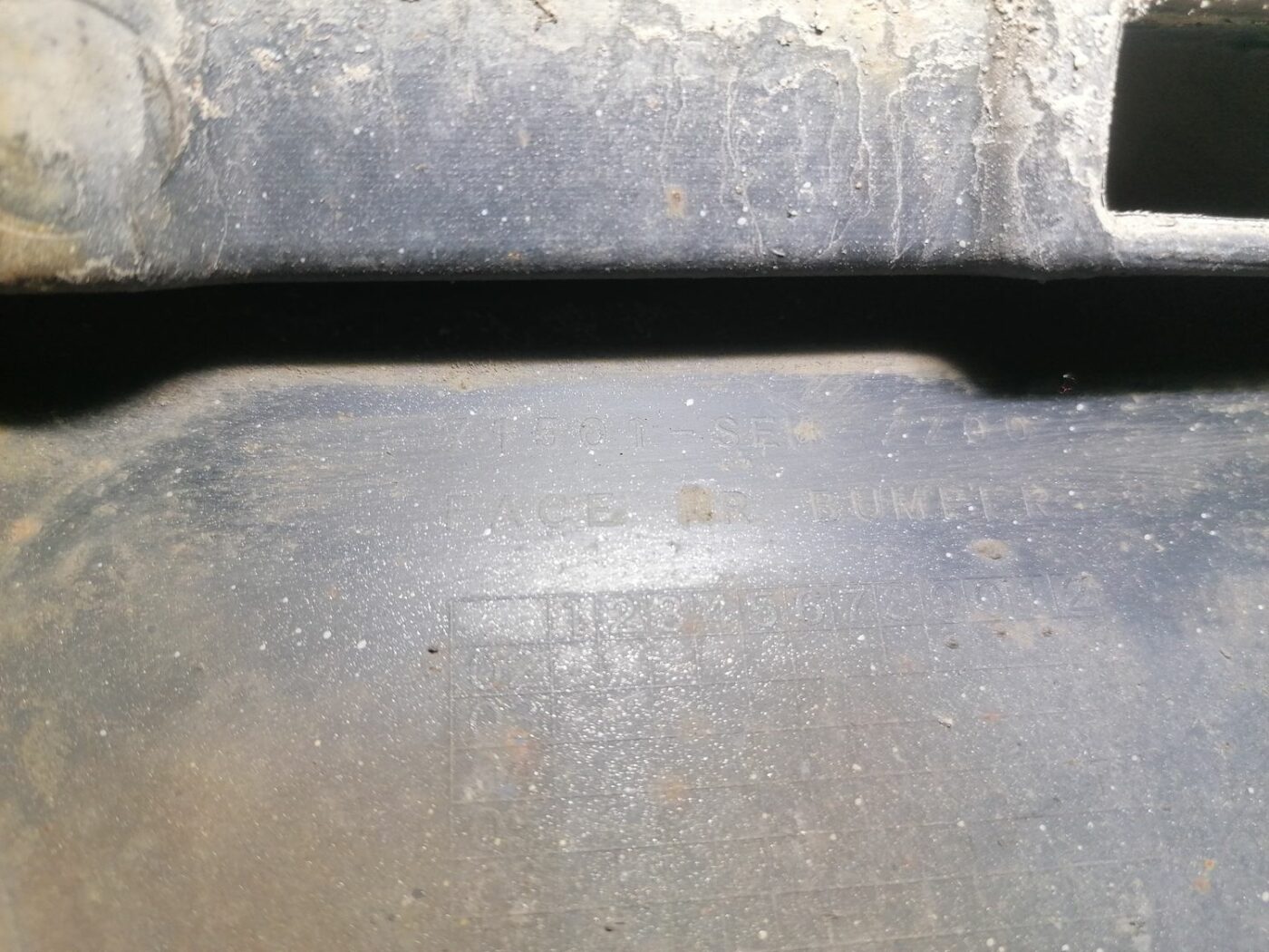 Aizmugures buferis priekš HONDA ACCORD 2003 SILVER 3 Aizmugures buferis priekš HONDA ACCORD 2003 SILVER