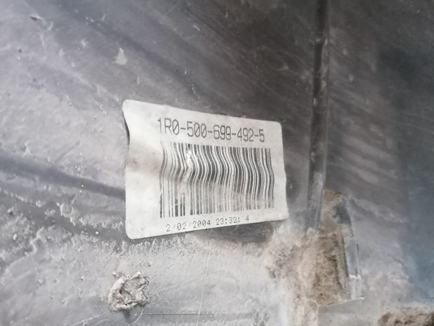 Aizmugures buferis priekš VOLVO S60 2004