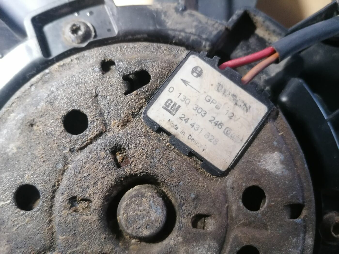 Dzesēšanas radiatora ventilators priekš OPEL ZAFIRA 2002