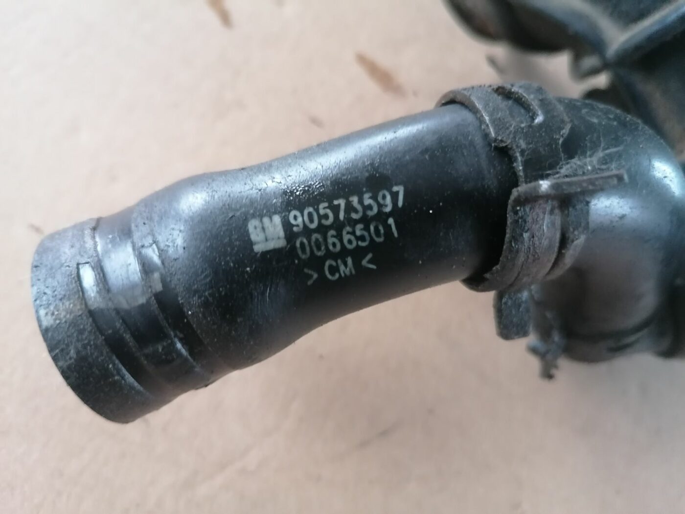 Interkulera caurule priekš OPEL ZAFIRA 2002