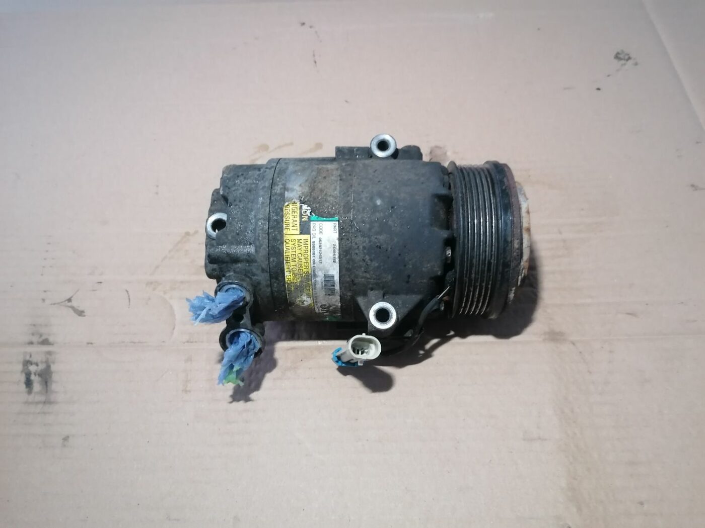 Gaisa kondicioniera kompresors priekš OPEL ZAFIRA 2002 1 Gaisa kondicioniera kompresors priekš OPEL ZAFIRA 2002