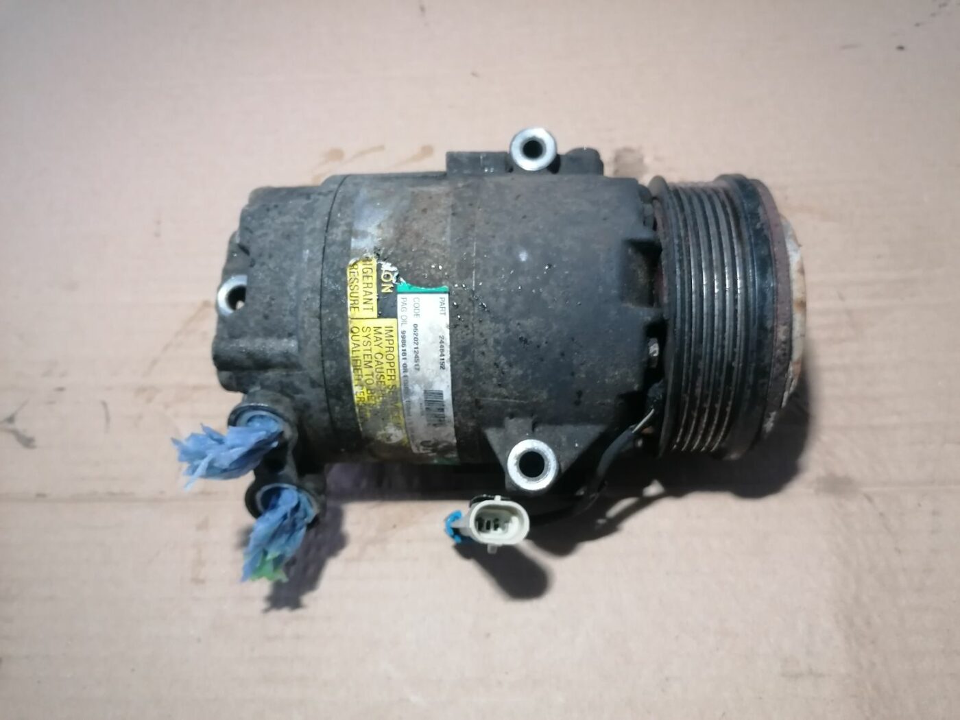 Gaisa kondicioniera kompresors priekš OPEL ZAFIRA 2002 2 Gaisa kondicioniera kompresors priekš OPEL ZAFIRA 2002