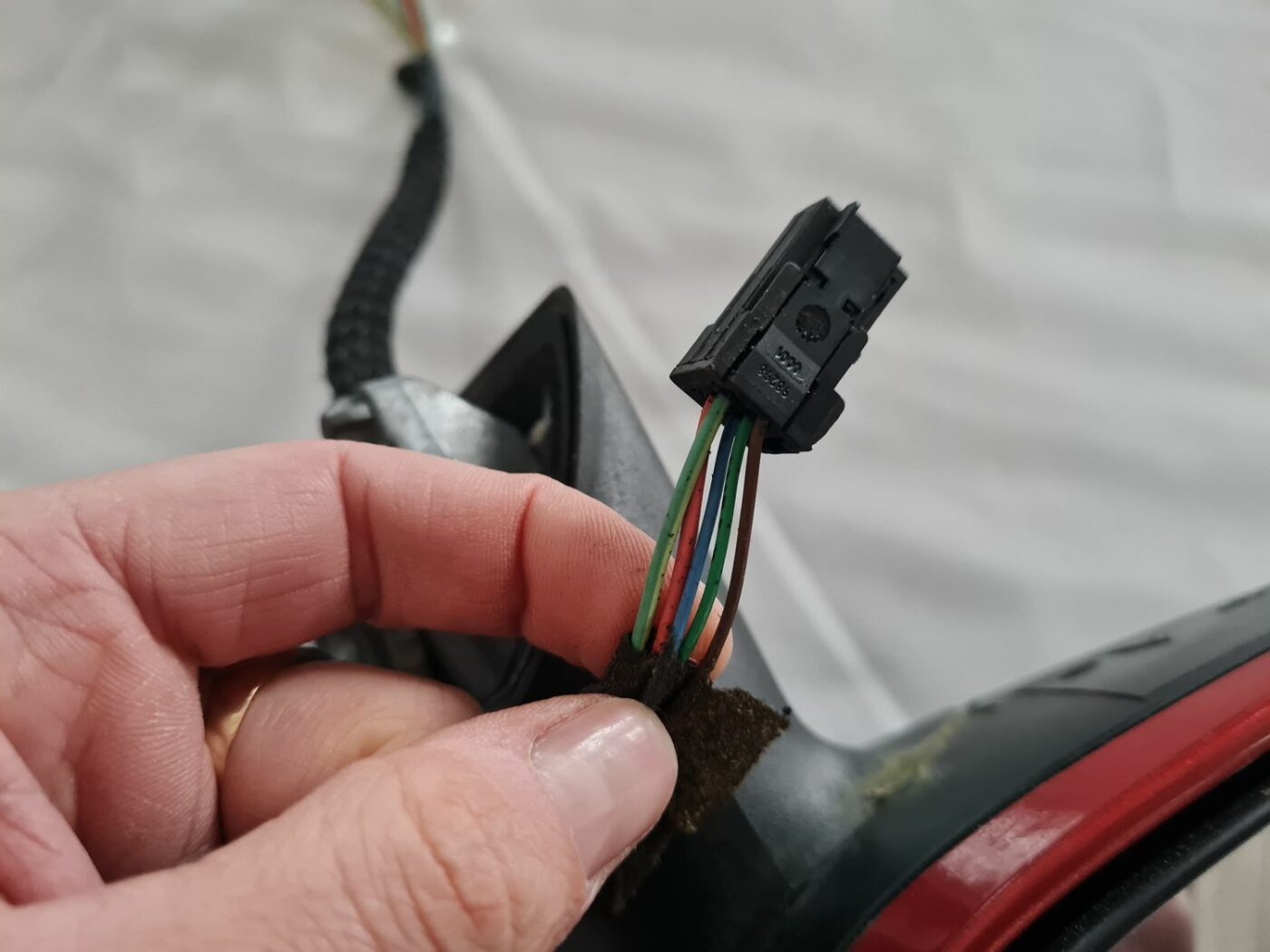 Ārējais spogulis, pa kreisi priekš CITROEN C4 2006-2 3 Ārējais spogulis, pa kreisi priekš CITROEN C4 2006-2