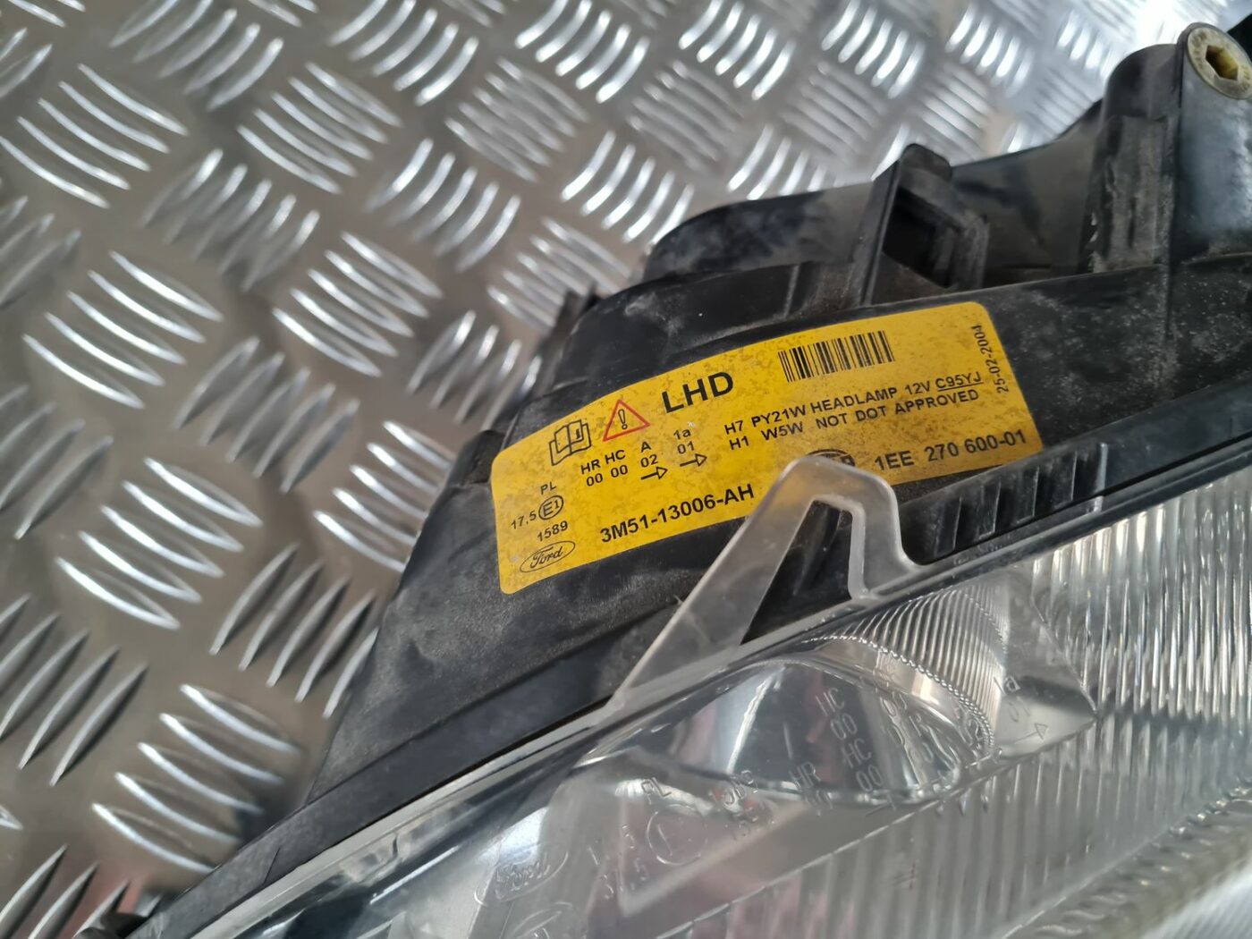 Priekšējais kreisais lukturis priekš FORD FOCUS C-MAX 2004 8 Priekšējais kreisais lukturis priekš FORD FOCUS C-MAX 2004