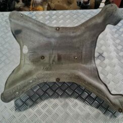 Izpūtēja sistēmas karstuma aizsargs priekš MERCEDES BENZ ML320 2006 SILVER