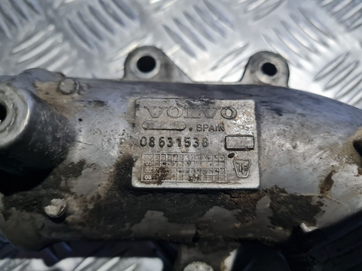 Interkulera caurule priekš VOLVO V70 2003 SILVER 3 Interkulera caurule priekš VOLVO V70 2003 SILVER