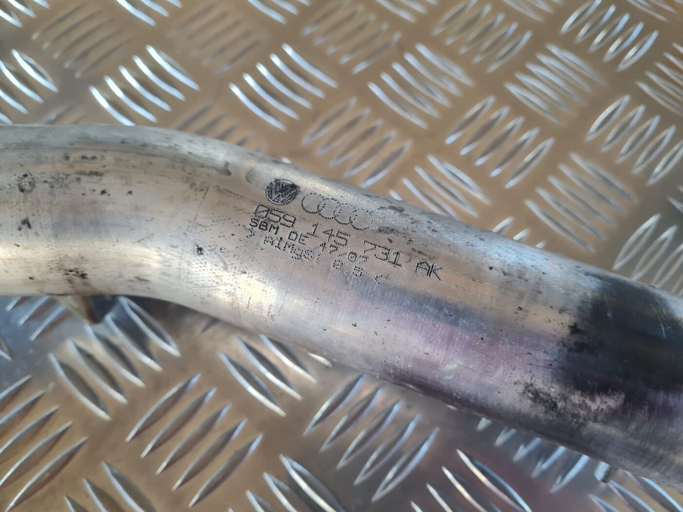 Interkulera caurule priekš AUDI A6 2008