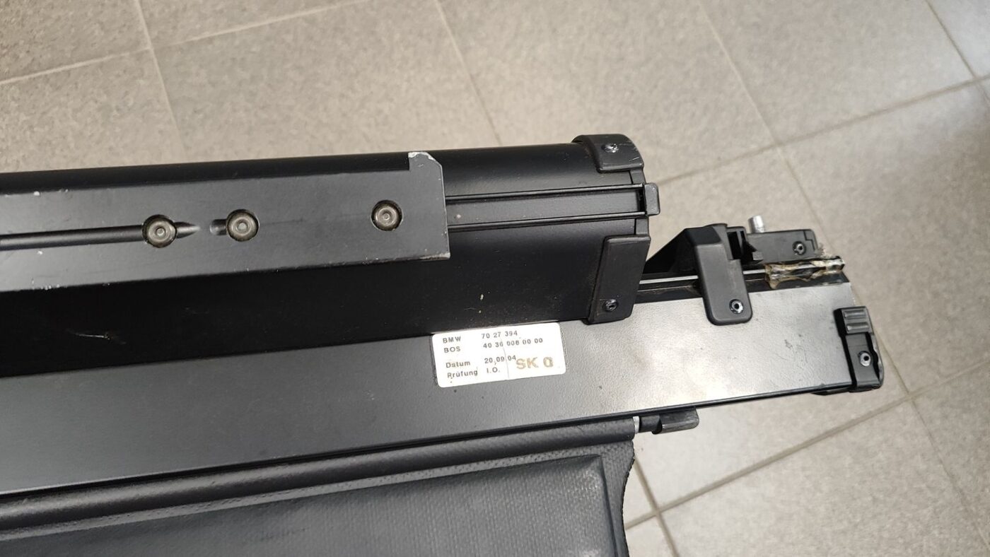 Bagāžnieka žalūzija priekš BMW 320D E46 2004 TOURING 5 Bagāžnieka žalūzija priekš BMW 320D E46 2004 TOURING