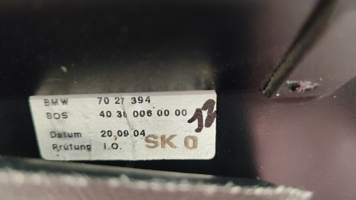 Bagāžnieka žalūzija priekš BMW 320D E46 2004 TOURING 3 Bagāžnieka žalūzija priekš BMW 320D E46 2004 TOURING