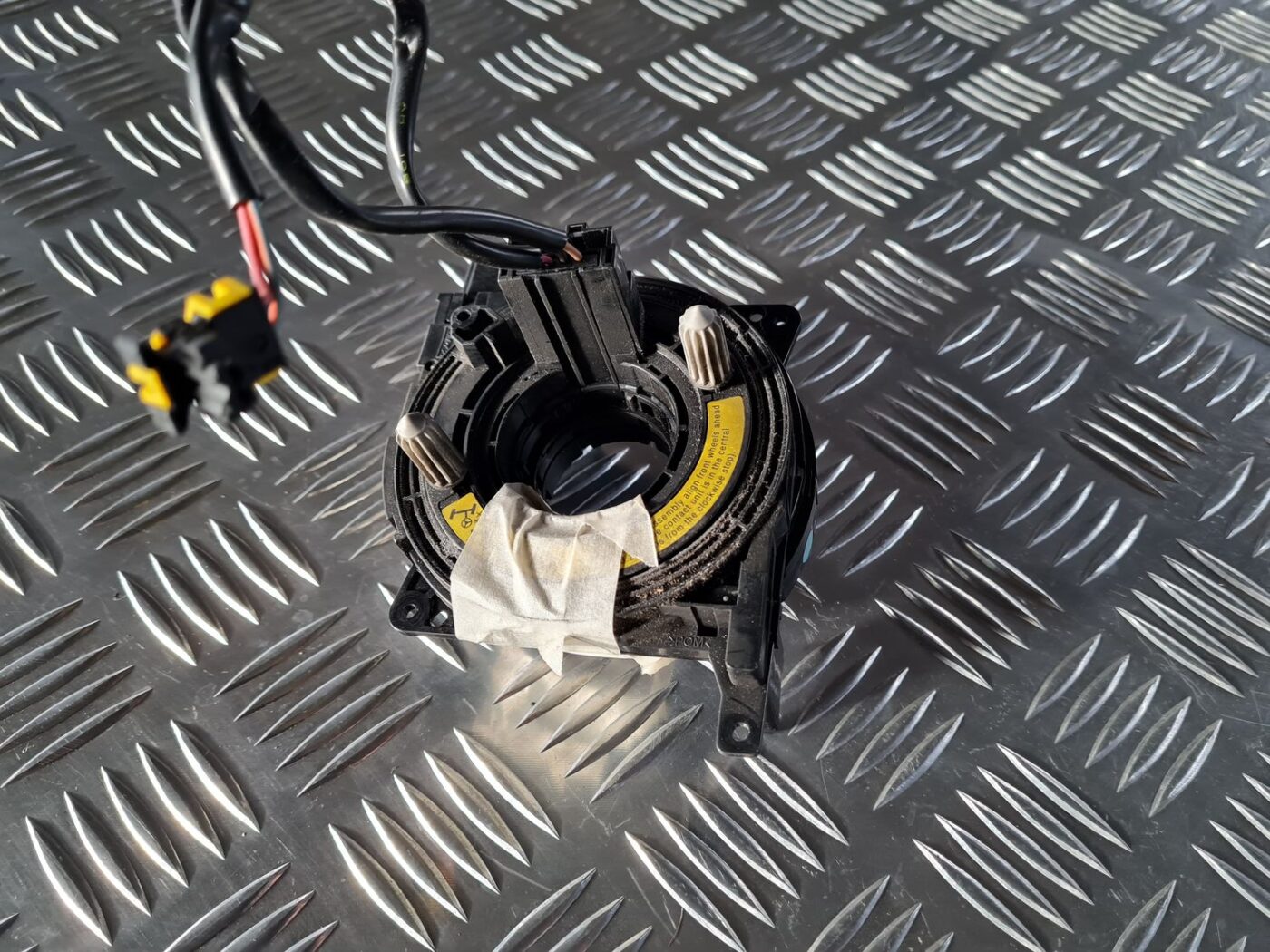 Drošības spilvena slīdgredzens priekš VOLVO S80 2007 Black