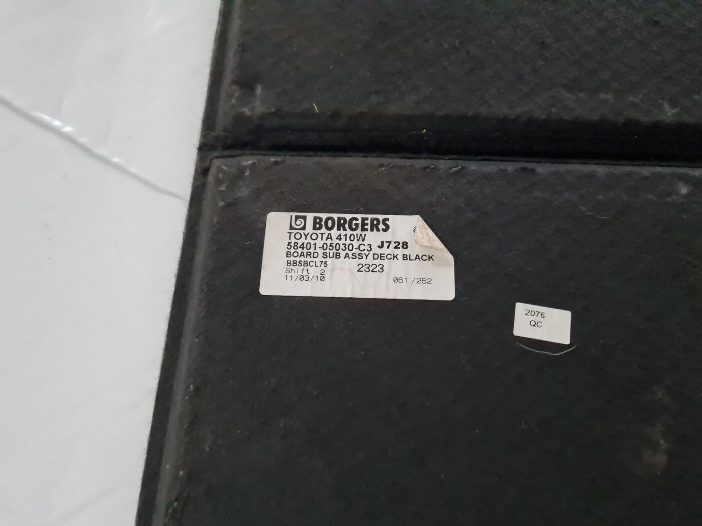 Bagāžnieka grīda priekš TOYOTA AVENSIS 2010 3 Bagāžnieka grīda priekš TOYOTA AVENSIS 2010