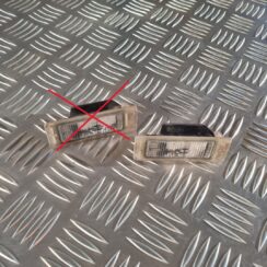 Numura zīmes apgaismojums priekš OPEL INSIGNIA 2016