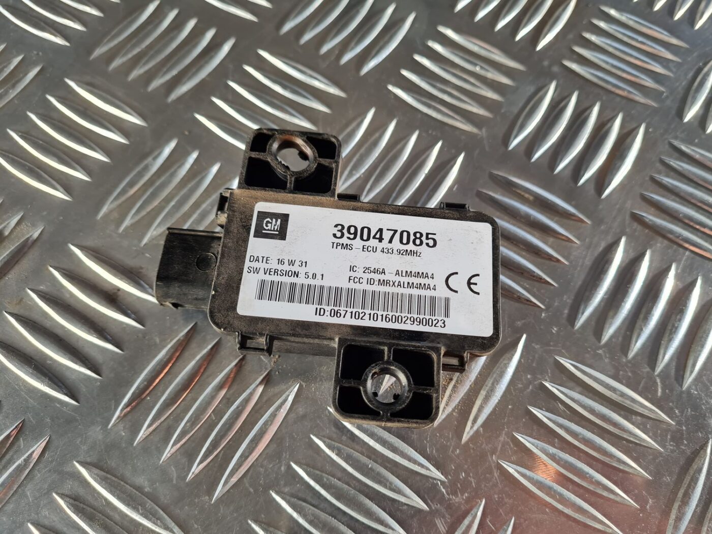 Riepu gaisa spiediena kontroles bloks priekš OPEL INSIGNIA 2016