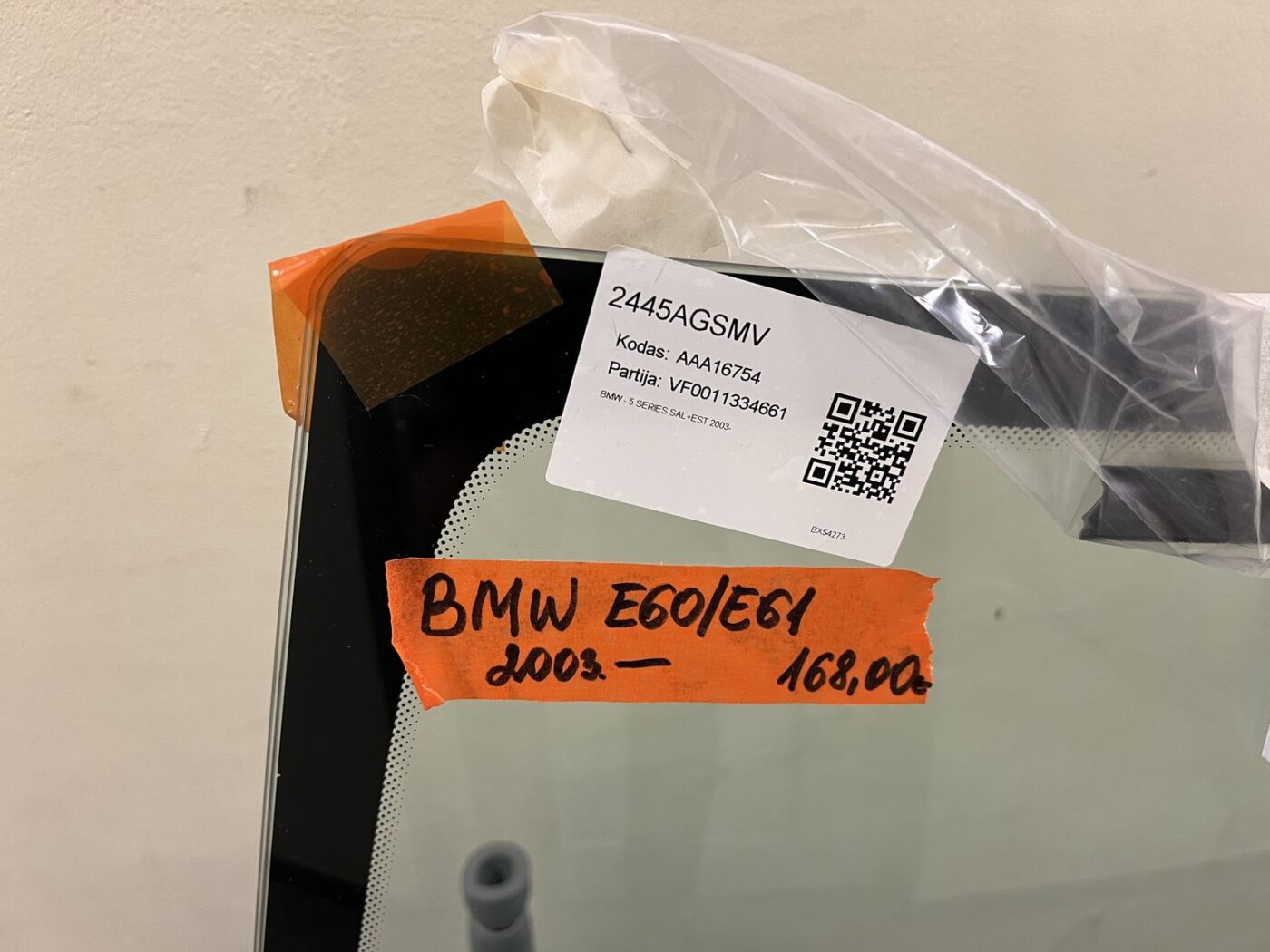 Vējstikls priekš BMW 525 E60 2004 BLACK