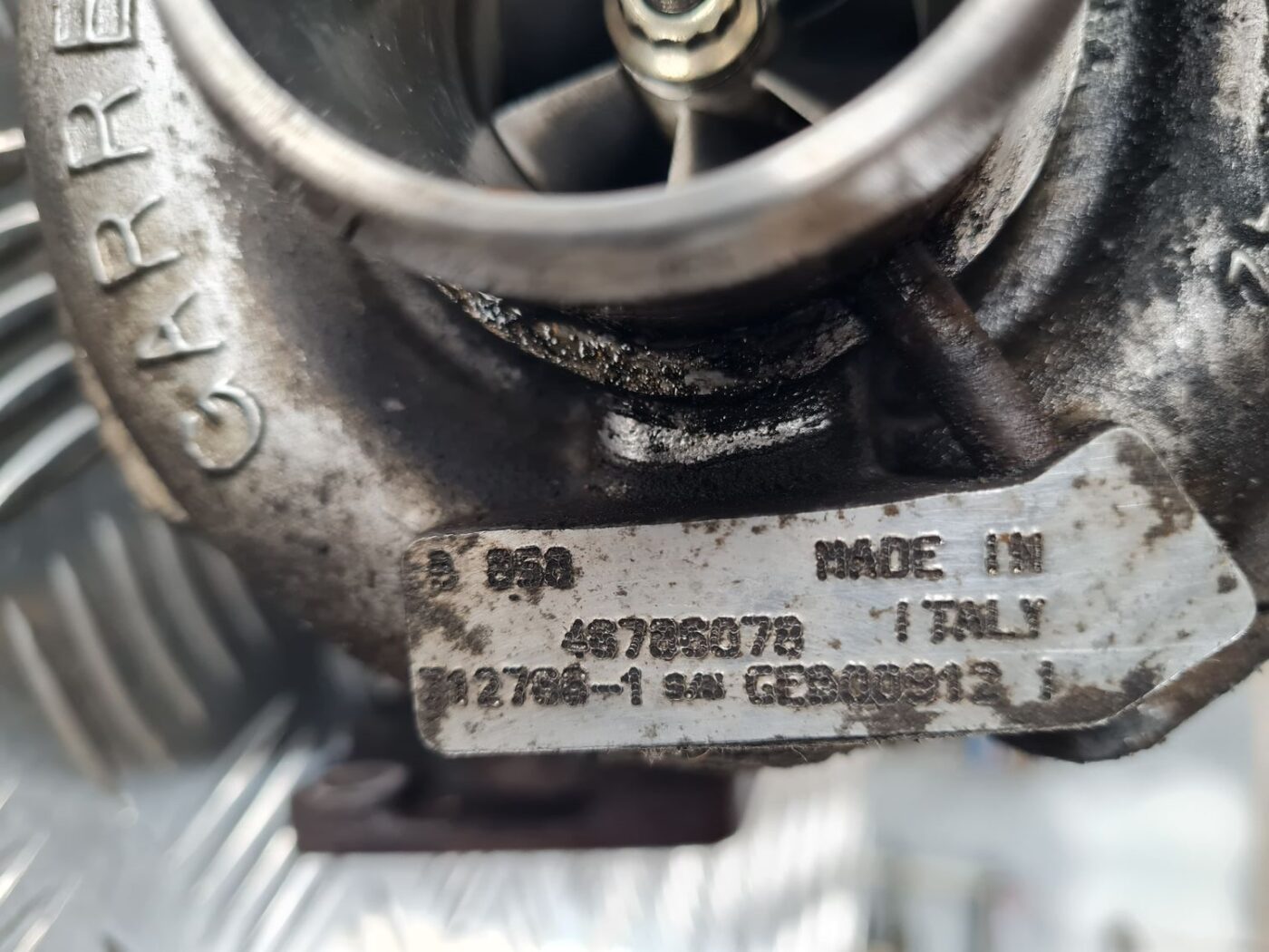 Turbīna priekš FIAT STILO 2003 6 Turbīna priekš FIAT STILO 2003