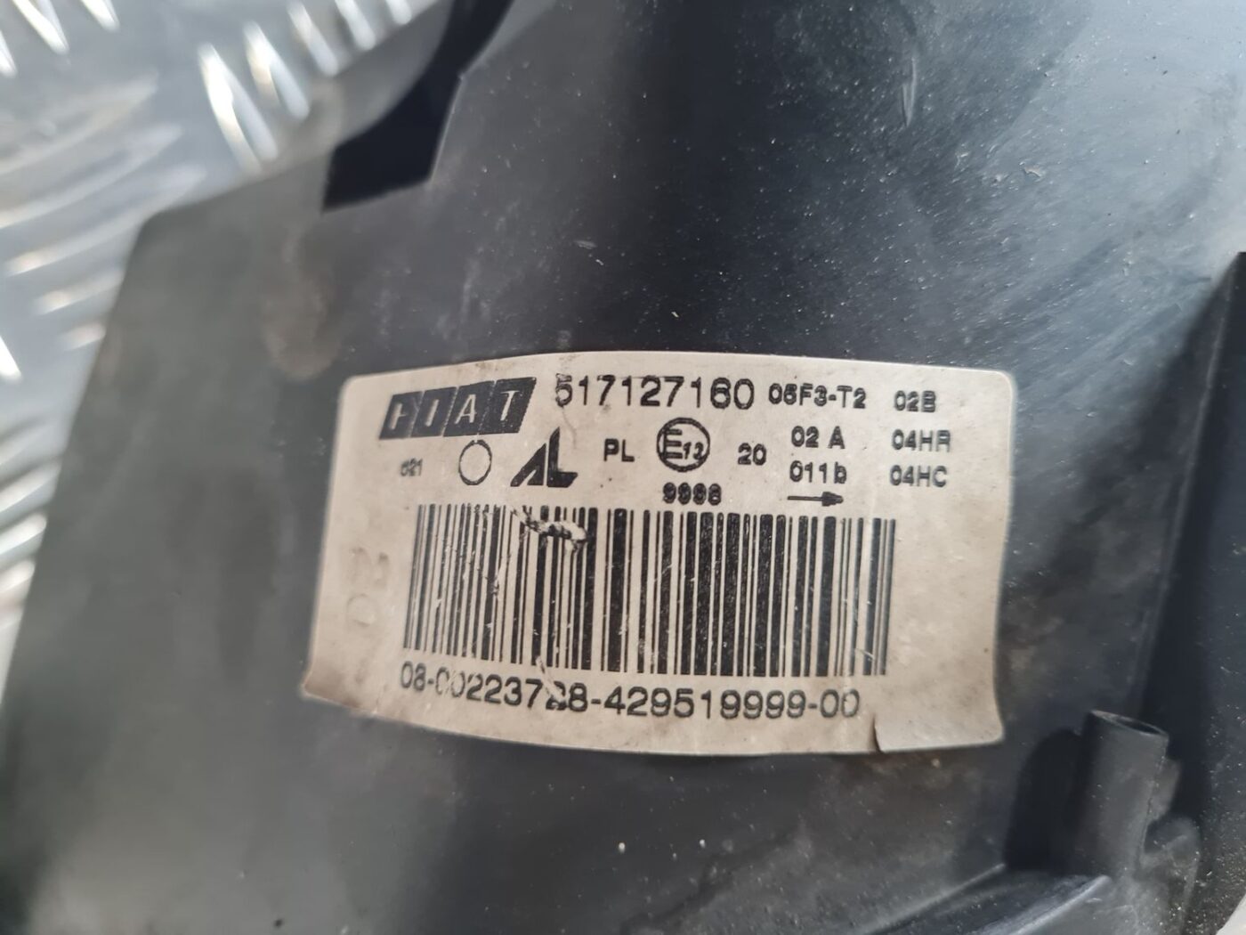 Priekšējais kreisais lukturis priekš FIAT STILO 2003