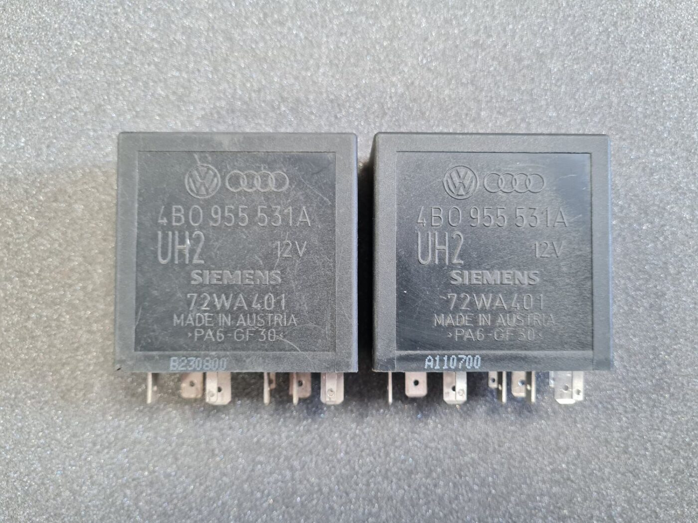 Drošinātāju releja priekš AUDI 2 Drošinātāju releja priekš AUDI