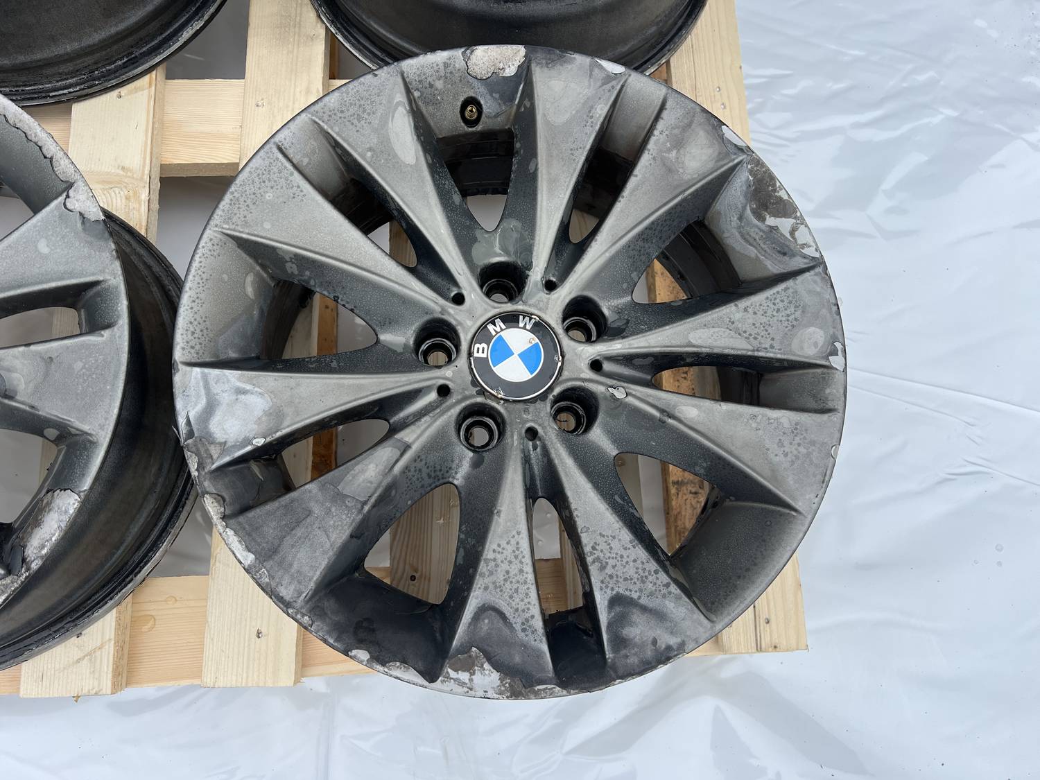 Lietie diski - vieglmetāla (kpl) priekš BMW 318D E91 2008 TOURING 16 Lietie diski - vieglmetāla (kpl) priekš BMW 318D E91 2008 TOURING