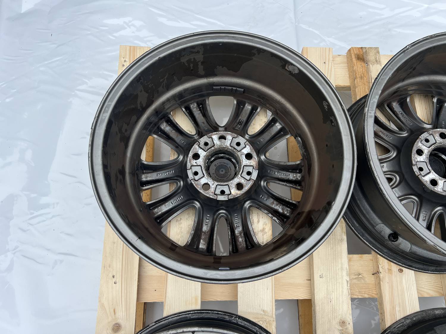 Lietie diski - vieglmetāla (kpl) priekš BMW 318D E91 2008 TOURING 8 Lietie diski - vieglmetāla (kpl) priekš BMW 318D E91 2008 TOURING