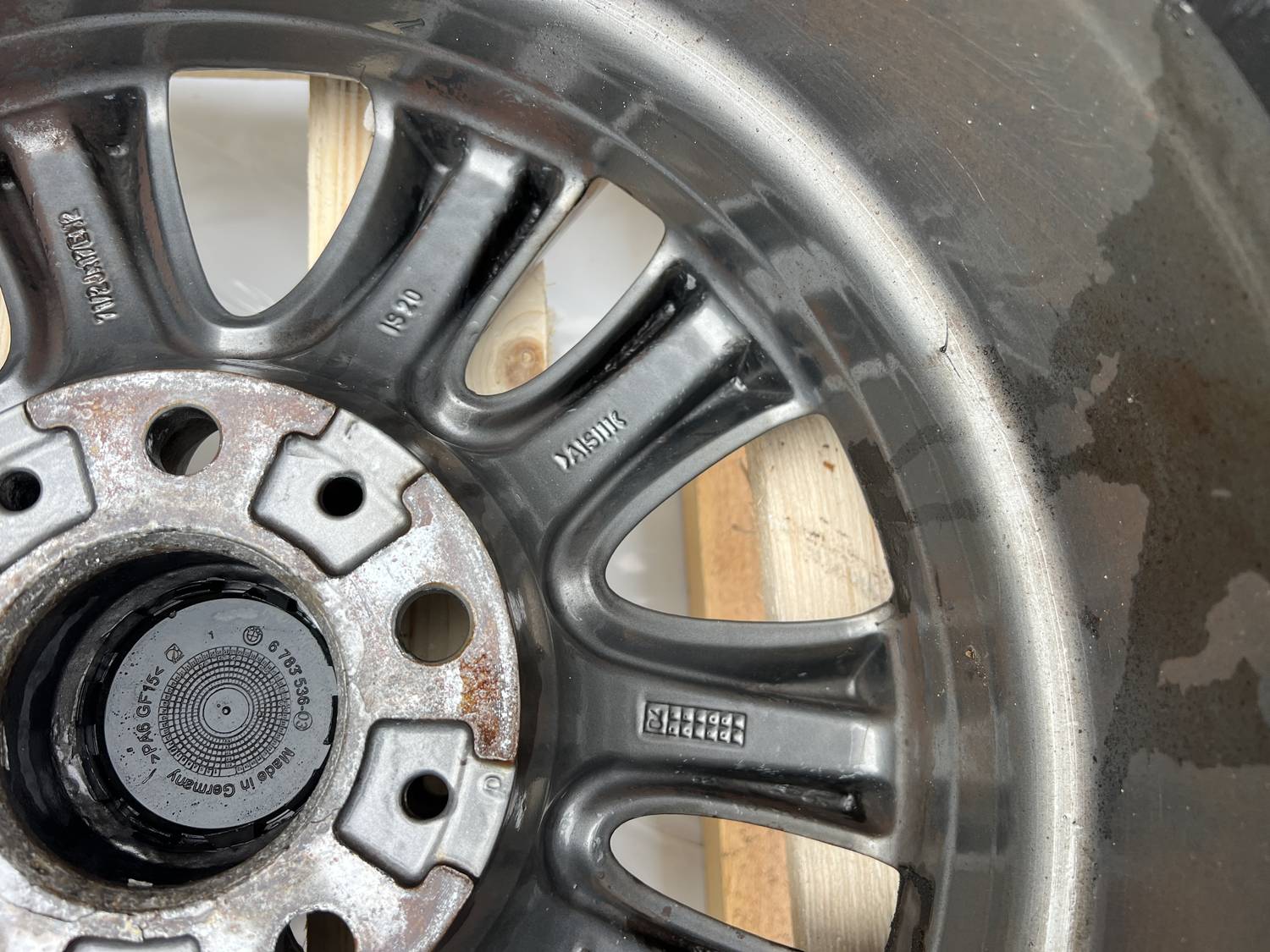 Lietie diski - vieglmetāla (kpl) priekš BMW 318D E91 2008 TOURING 3 Lietie diski - vieglmetāla (kpl) priekš BMW 318D E91 2008 TOURING