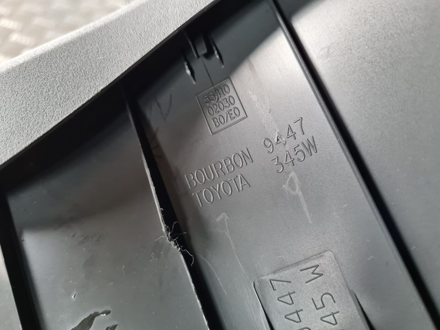 Spidometra apdare priekš TOYOTA AURIS 2007