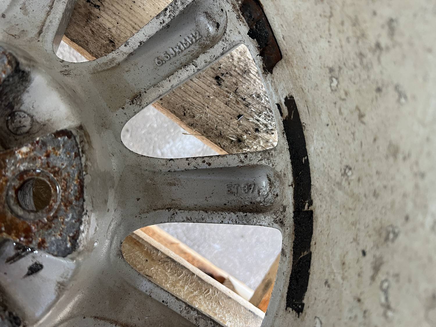 Lietais disks - vieglmetāla priekš OPEL ASTRA H 2005 GREEN