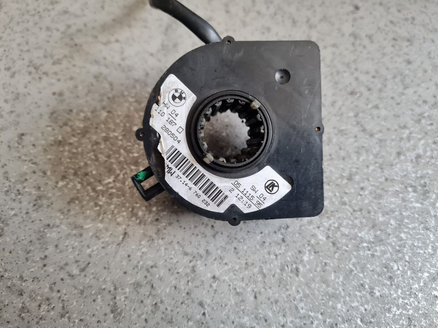 Stūres stāvokļa devējs priekš BMW 530D E39 2001 TOURING 2 Stūres stāvokļa devējs priekš BMW 530D E39 2001 TOURING