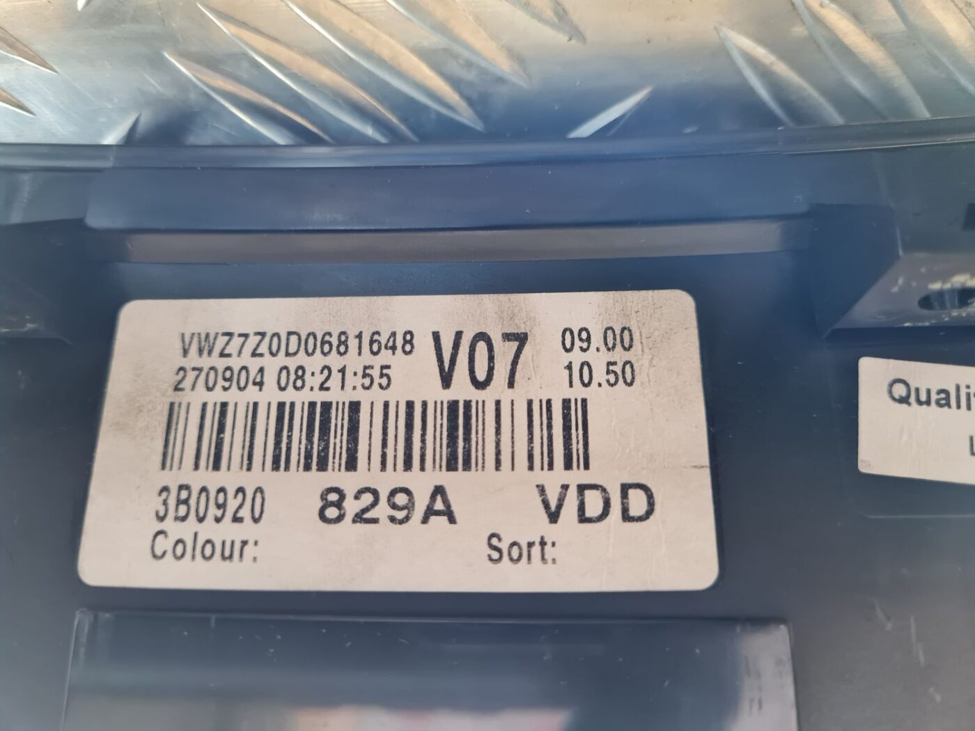 Spidometrs priekš VW PASSAT 2004 UNIVERSAL GREY 6 Spidometrs priekš VW PASSAT 2004 UNIVERSAL GREY