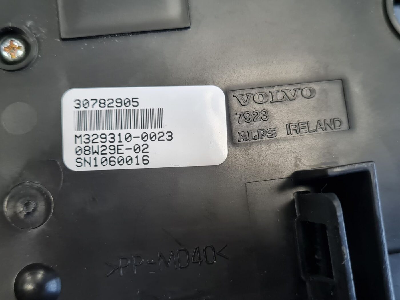 Klimata kontroles bloks priekš VOLVO V70 2009 4 Klimata kontroles bloks priekš VOLVO V70 2009