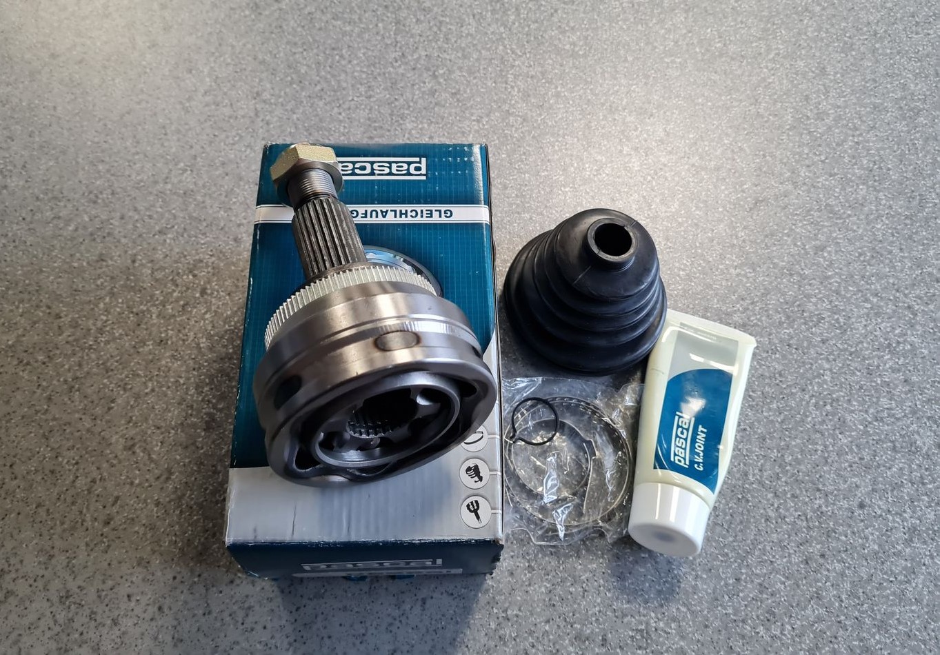 Ārējais pusass šarnīrs priekš 1 Ārējais pusass šarnīrs priekš