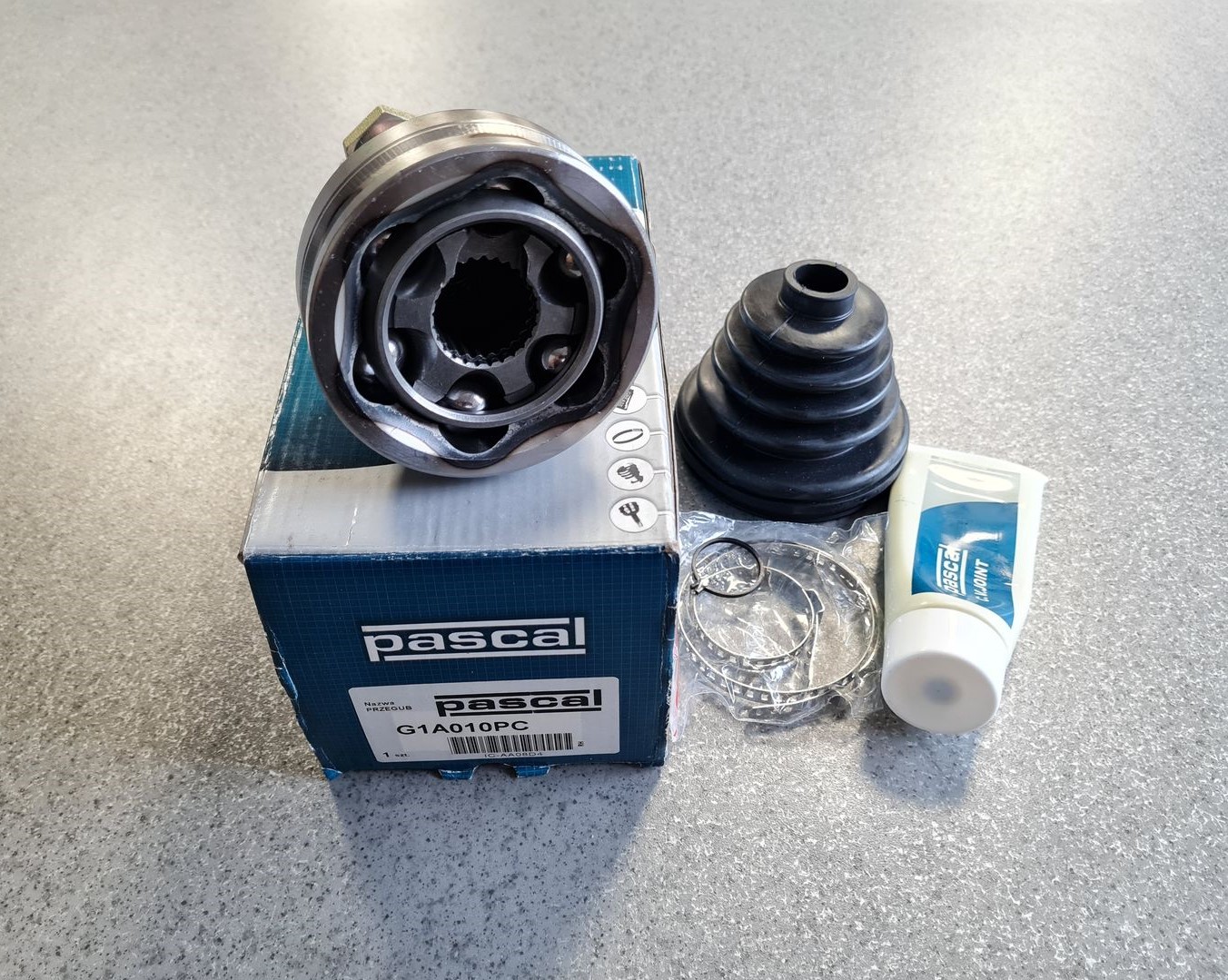 Ārējais pusass šarnīrs priekš 2 Ārējais pusass šarnīrs priekš