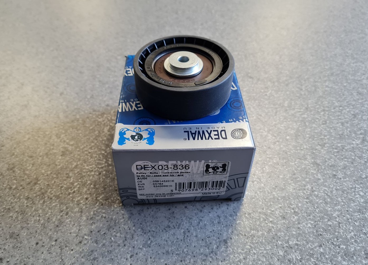 Spriegotājrullītis priekš 1 Spriegotājrullītis priekš