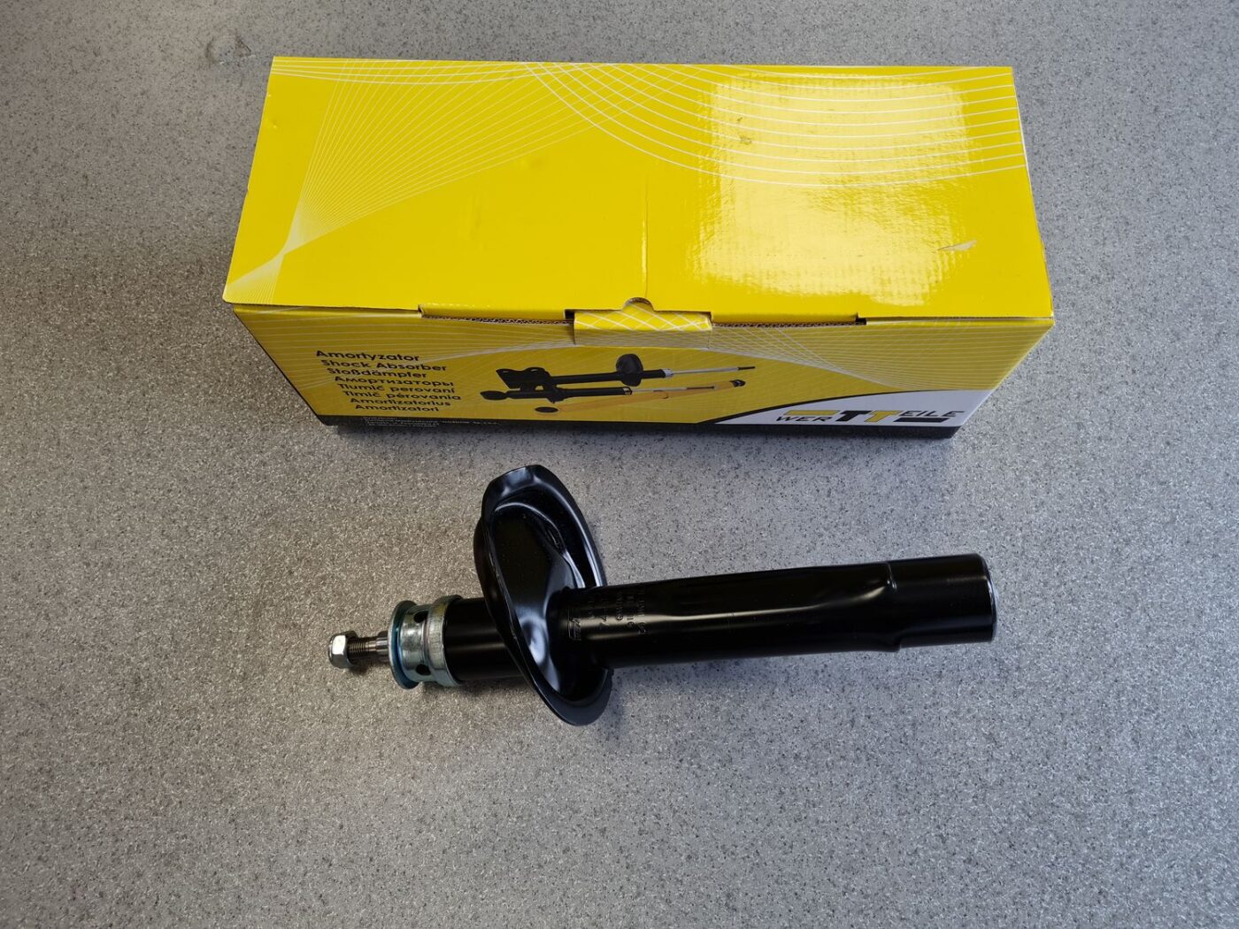 Priekšējais amortizators priekš 1 Priekšējais amortizators priekš