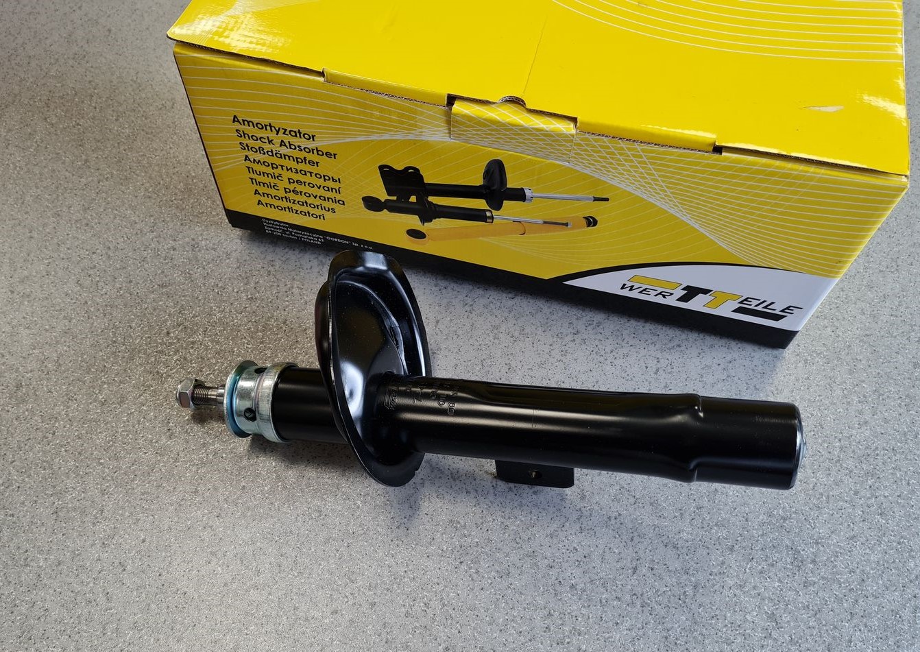 Priekšējais amortizators priekš 2 Priekšējais amortizators priekš