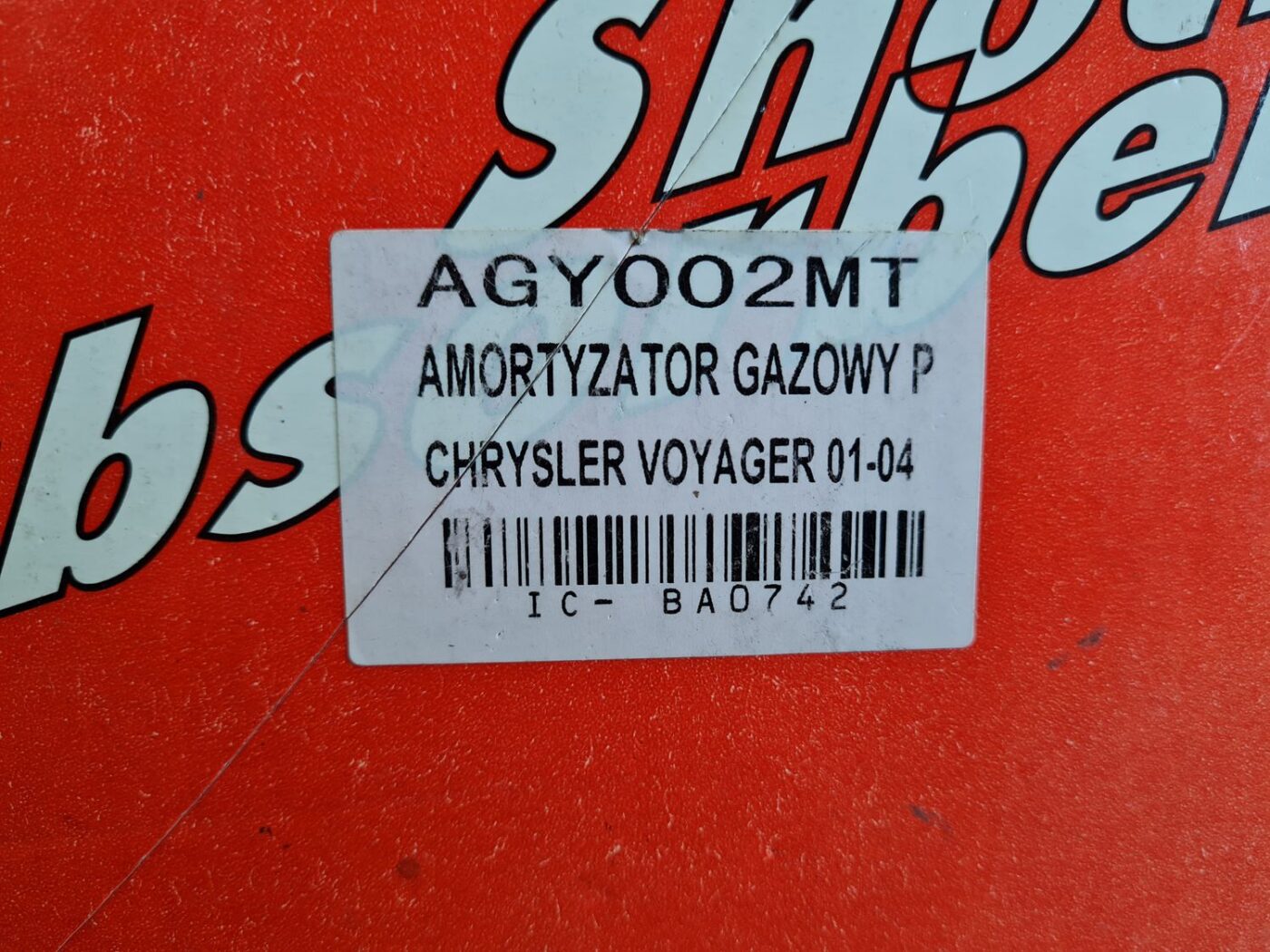 Priekšējais amortizators priekš