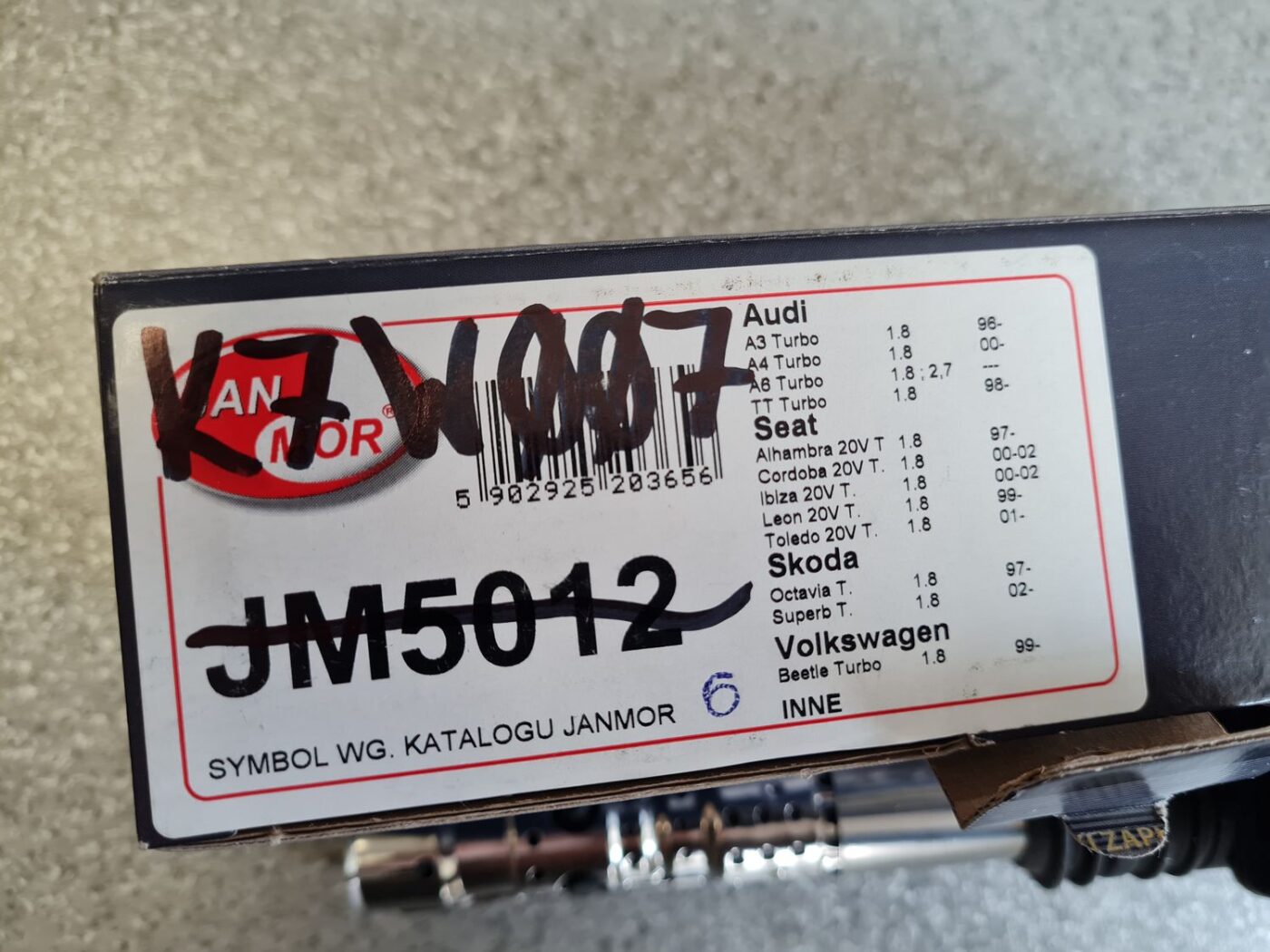 Augstsprieguma spole priekš 3 Augstsprieguma spole priekš