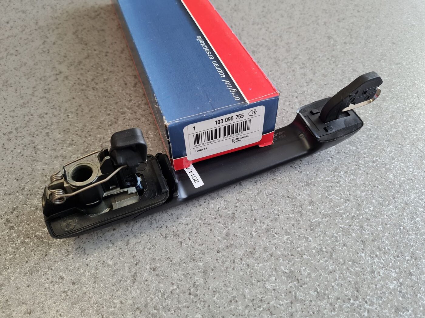 Ārējais durvju rokturis priekš 4 Ārējais durvju rokturis priekš