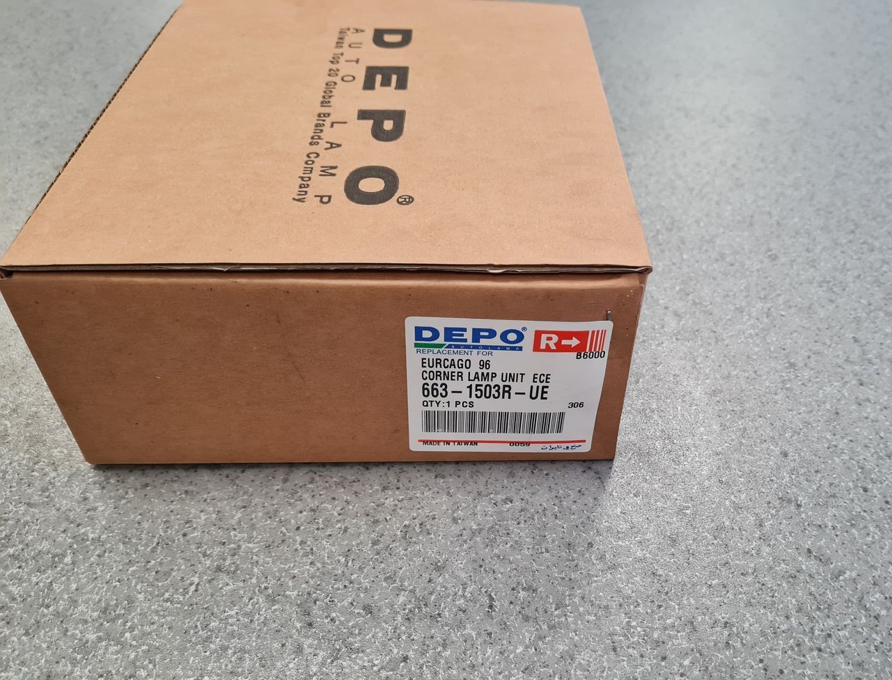 Pagrieziena signala lukturis priekš 3 Pagrieziena signala lukturis priekš