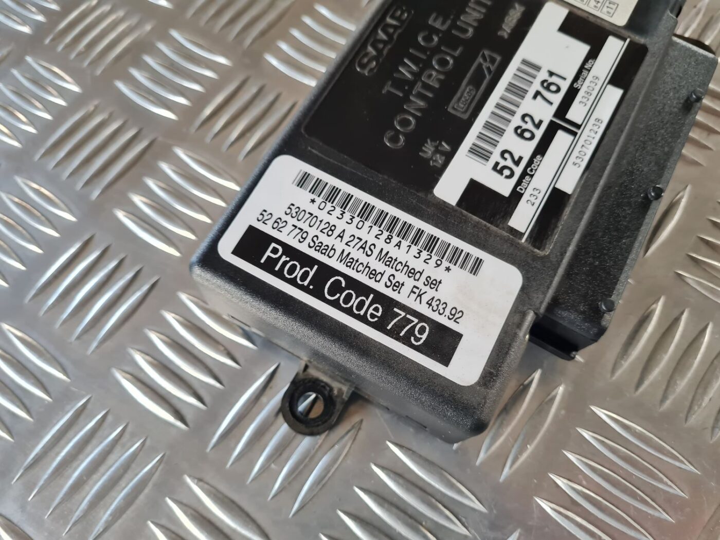 Komforta vadības bloks priekš SAAB 9-5 1999